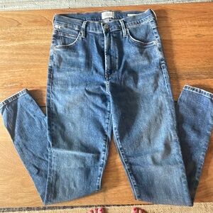 EUC Citizens of Humanity Chrissy skinny jeans in blue size 27